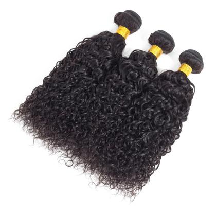 Imagem de Pacotes de cabelo YOUNGHANN Kinky Curly Brazilian Virgin x3 35cm