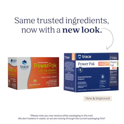 Imagem de Pacotes de eletrólito em pó Trace Minerals Power Pak 30