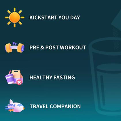 Imagem de Pacotes de eletrólitos em pó OZENKE 30 Sticks Hydration 6 Flavors