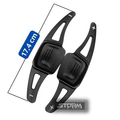 Imagem de Paddle Shift Vw Polo Extensor Borboleta Volante Automático aleta cambio botão marcha MSI 1.0 Tsi Comfortline Highline 200 Gts 250 1.6 16v Msi Sense 