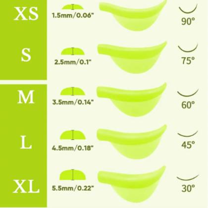 Imagem de Pads Molde Lash Lifthing Permanente Cílios 05 Pares