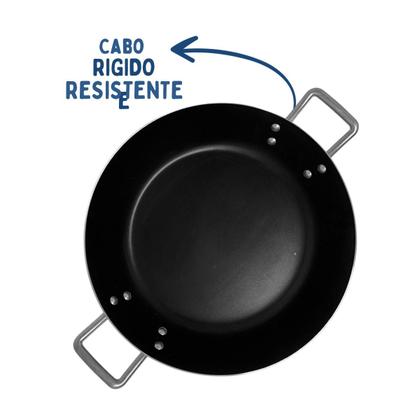Imagem de PAELLERA PAEJA Nº 36 ANTIADERENTE COM TAMPA DE VIDRO