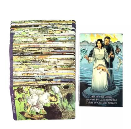 Imagem de Pagan Tarot Deck Tarô Pagão Wicca Baralho de Cartas de Oráculo