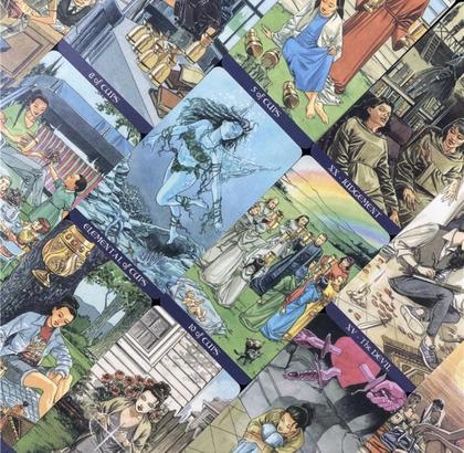 Imagem de Pagan Tarot Deck Tarô Pagão Wicca Baralho de Cartas de Oráculo