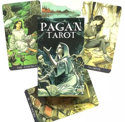 Imagem de Pagan Tarot Deck Tarô Pagão Wicca Baralho de Cartas de Oráculo