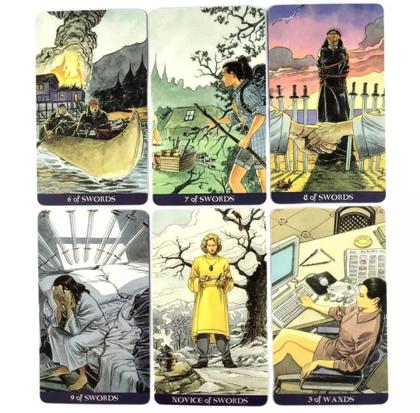 Imagem de Pagan Tarot Deck Tarô Pagão Wicca Baralho de Cartas de Oráculo
