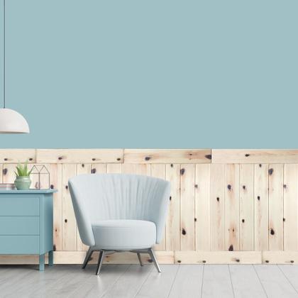 Imagem de Painel Adesivo Revestimento 3D para Parede Madeira Pinus Clara