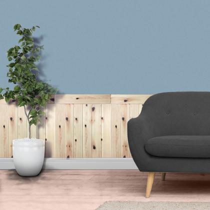 Imagem de Painel Adesivo Revestimento 3D para Parede Madeira Pinus Clara