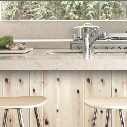 Imagem de Painel Adesivo Revestimento 3D para Parede Madeira Pinus Clara