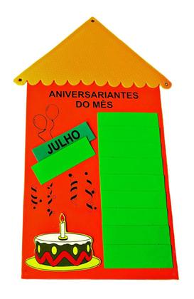 Imagem de Painel Aniversariante Para Decoração de Sala de Aula