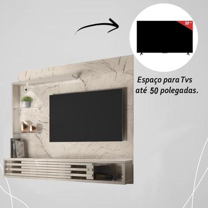 Imagem de Painel Bancada Suspensa Com LED Tvs até 50 polegadas Frizz Select