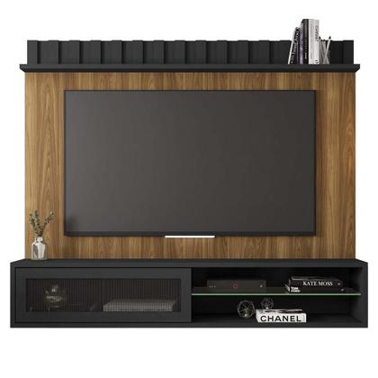Imagem de Painel Bancada  TV até 75 Polegadas Thunder Marrom Caemmun