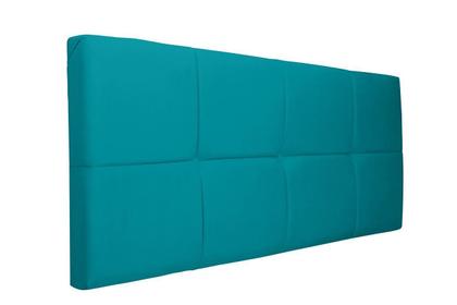 Imagem de Painel Cabeceira Casal 1,40cm Azul Turquesa