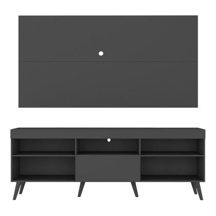 Imagem de Painel com Rack para TV até 65 polegadas Retrô com Suporte