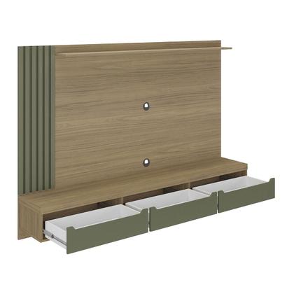 Imagem de Painel com Suporte para TV até 75 Polegadas 3 Gavetas Multimóveis CR45317