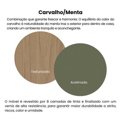 Imagem de Painel com Suporte para TV até 75 Polegadas 3 Gavetas Multimóveis CR45317