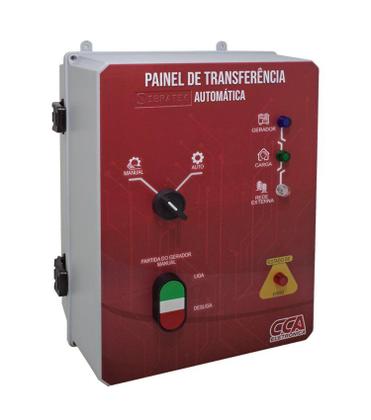 Imagem de Painel Completo Transferência Automática  Rede/Gerador  Controlador 63A 