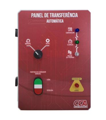 Imagem de Painel Completo Transferência Automática  Rede/Gerador  Controlador 63A 