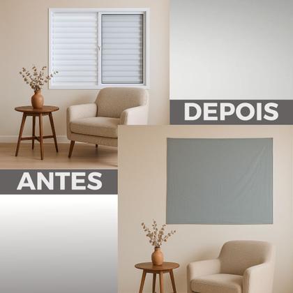 Imagem de Painel Cortina 100 Blackout Janela Até 1,20 X 1,20m Adesiva