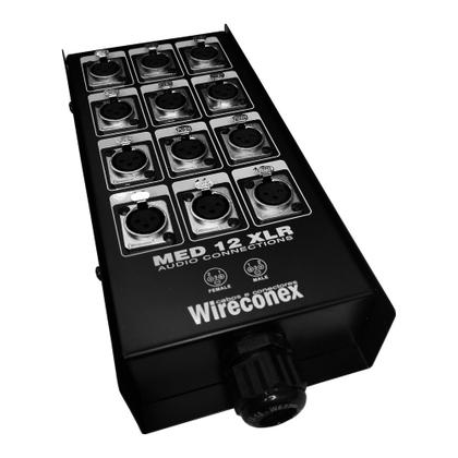 Imagem de Painel de 12 Vias Para Medusa Com Conectores MED2 12 1SNCC - WIRECONEX