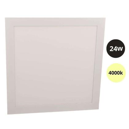 Imagem de Painel De Embutir Quadrado 24W 4000K Branco Bivolt