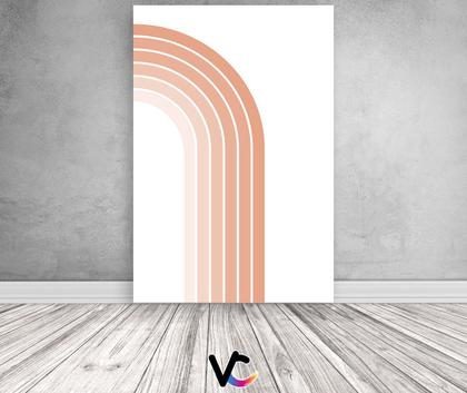 Imagem de Painel De Festa Vertical 1,50 x 2,20 -  Arcos Tons Terrosos 016