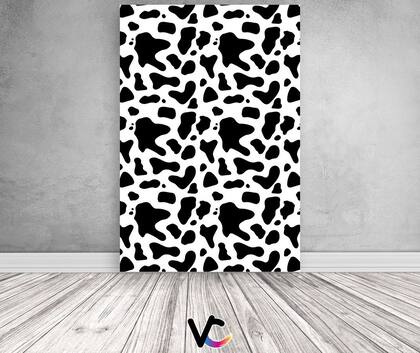 Imagem de Painel De Festa Vertical 1,50 x 2,20 - Estampa Vaquinha 076