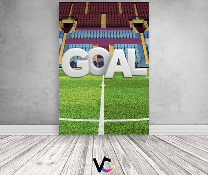 Imagem de Painel De Festa Vertical 1,50 x 2,20 - Goal Campo De Futebol 018