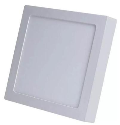 Imagem de Painel de Led Avant Sobrepor Alumínio Quadrado 22x22cm 18W Bivolt