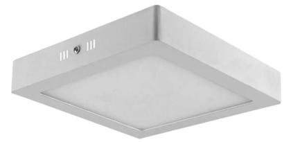 Imagem de Painel de Led Avant Sobrepor Alumínio Quadrado 22x22cm 18W Bivolt