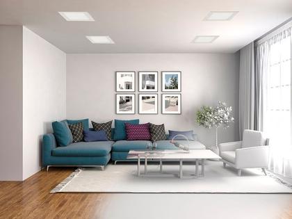 Imagem de Painel de Led Blumenau Slim Embutir Quadrado Branco 18W Bivolt