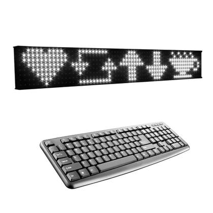 Imagem de Painel de LED, Letreiro Mensagens Climatizar 8L64C Branco