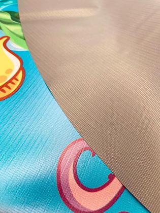 Imagem de Painel de Lona Redondo Feliz Dia das Mães Rosas Vermelhas Formas Douradas