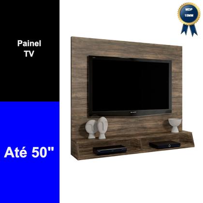 Imagem de Painel de Parede Rack para TV com Nicho Quarto Sala