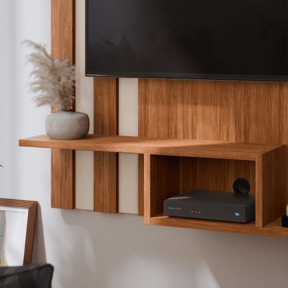 Imagem de Painel de TV 32 Polegadas com 2 Nichos Sala/Quarto