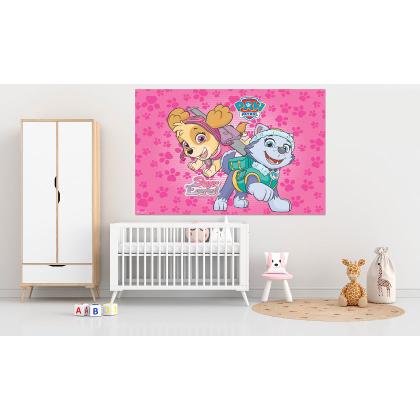 Imagem de Painel decoração TNT 1,40 Patrulha Canina Skye e Everest