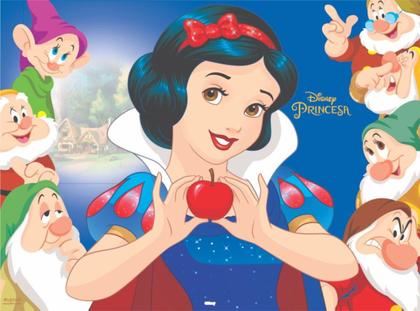 Imagem de Painel Decorativo festa Branca de Neve TNT 1,40 cm