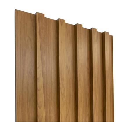 Imagem de Painel Decorativo Ripado MDF em Barra 89,5x250cm (2,24m²) PA74 Pradel Móveis