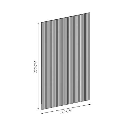 Imagem de Painel Decorativo Ripado para Parede Mahalo 140x250 MDP Nature G77 - Gran Belo