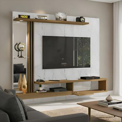 Imagem de Painel Denver Carrara Cinamomo TV 55 2075764 Bechara