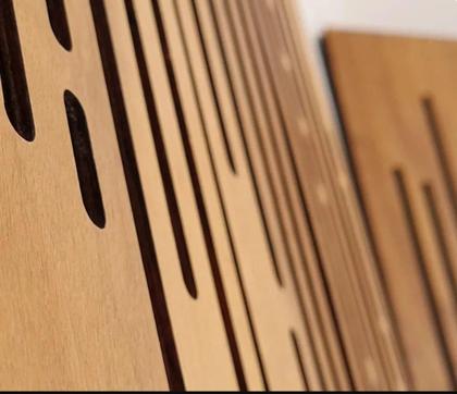 Imagem de Painel Difusor Acústico com Espuma Wave MDF Cr - 01 Placa