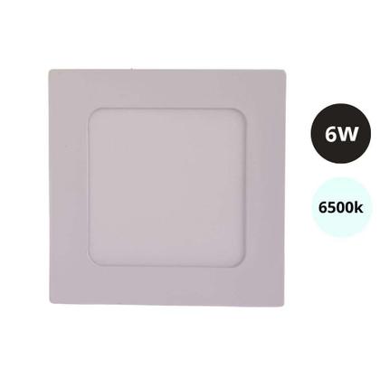 Imagem de Painel Embutido Quadrado 6W 6500K 12X12CM Bivolt