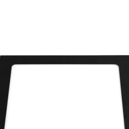 Imagem de Painel embutido slim led quadrado preto 18w 6,5k llum