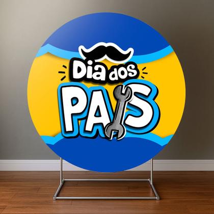 Imagem de Painel Festa Redondo C/ Elástico 1,50m Dia Dos Pais