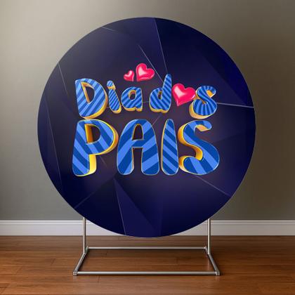 Imagem de Painel Festa Redondo C/ Elástico 1,50m Dia Dos Pais