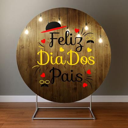 Imagem de Painel Festa Redondo C/ Elástico 1,50m Dia Dos Pais