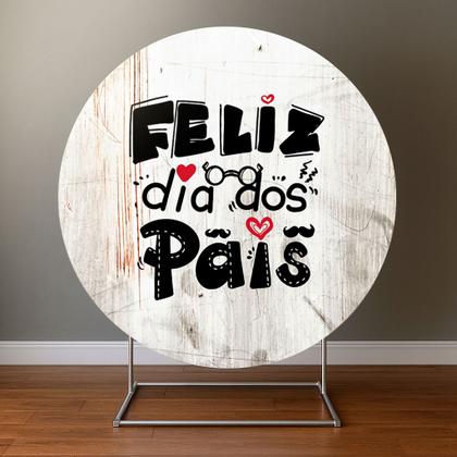 Imagem de Painel Festa Redondo C/ Elástico 1,50m Dia Dos Pais