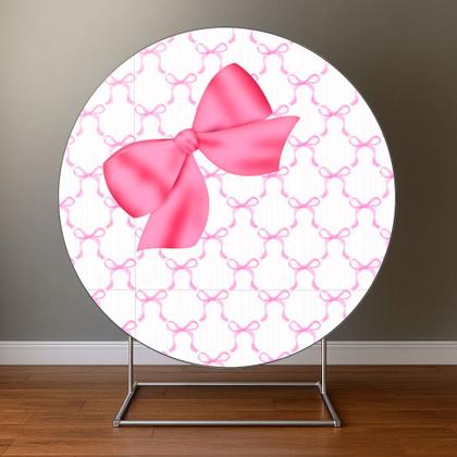 Imagem de Painel Festa Redondo C/ Elástico 1,50m Laços