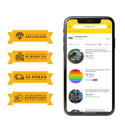 Imagem de Painel Festa Sonic Grande Redondo Decoração Aniversário pra Menino 1,50 Metros