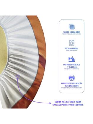 Imagem de Painel Festa Sublimado C/ Elástico 1,50m Fundo do Mar